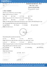 Đề kiểm tra học kì 2 Toán 3 Kết nối tri thức - Đề số 8